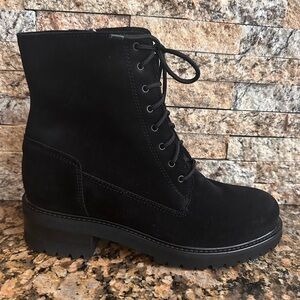 La Canadienne Women Waterproof Leather Lug Boot